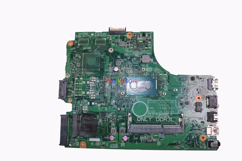 SHELI FOR DELL Inspiron 3542 3442 Laptop Motherboard W/ I5-4210U CPU CN-06YPRH 06YPRH 6YPRH 13269-1 DDR3L Test ok | Компьютеры и офис