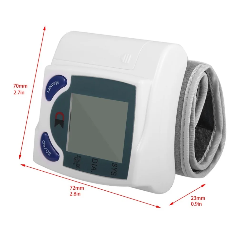 Домашний цифровой ЖК предплечье талии крови Давление монитор прибор для измерения артериального давления машина тонометр
