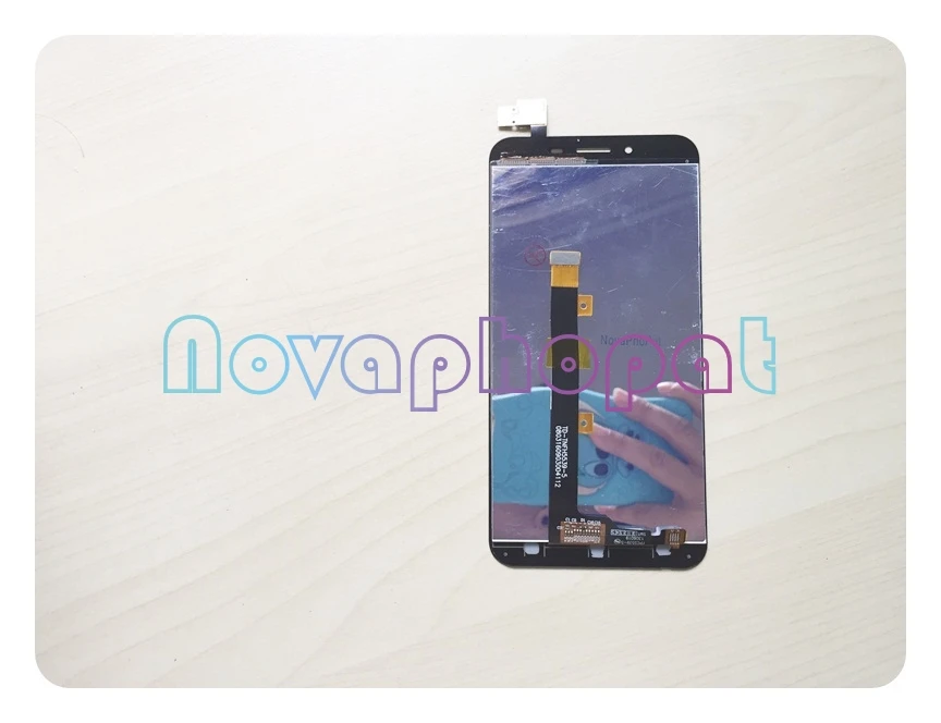 Novaphopat белый/золотой для Asus Zenfone 3 Max ZC553KL ЖК дисплей сенсорный экран дигитайзер