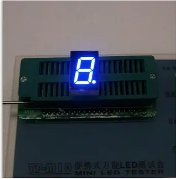 

10pcs X 0.56inch 1digit blue 8 segment led display 5161AB/5161BB