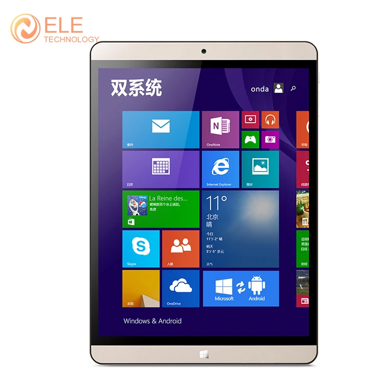 9.7 inch Onda V919 AIR Dual Boot Tablet PC Windows8.1+Android 4.4 Intel Bay Trail-T Z3735F 64bit Quad Core 2GB RAM 32GB/64GB ROM