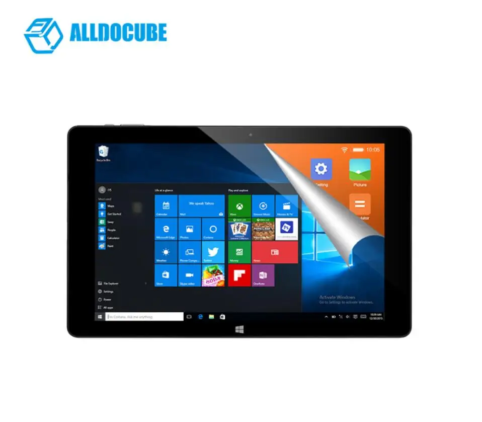 ALLDOCUBE iwork10 Pro 10,1 дюймов Windows 10+ Android 1920 планшеты PC ips 1200* Intel Atom 4 Гб ram 64 Гб rom планшет для обучения - Комплект: tablet