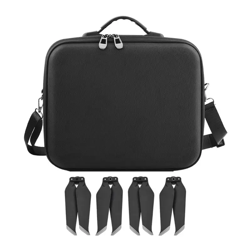 Portable Nylon Storage Carrying Case 2 Pair Quick Release Folding Propellers for DJI Mavic 2 Pro Drone Accessories Shoulder Bag