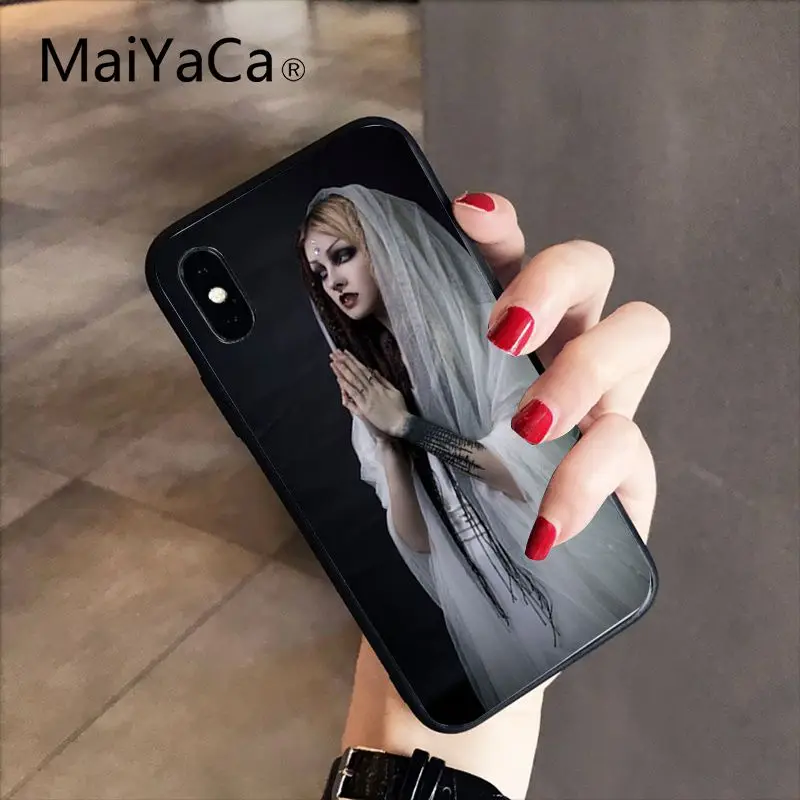 MaiYaCa Sister nun Custom Photo мягкий чехол для iPhone X XS MAX 6 6S 7 7plus 8 8Plus 5 5S XR 10 Чехол