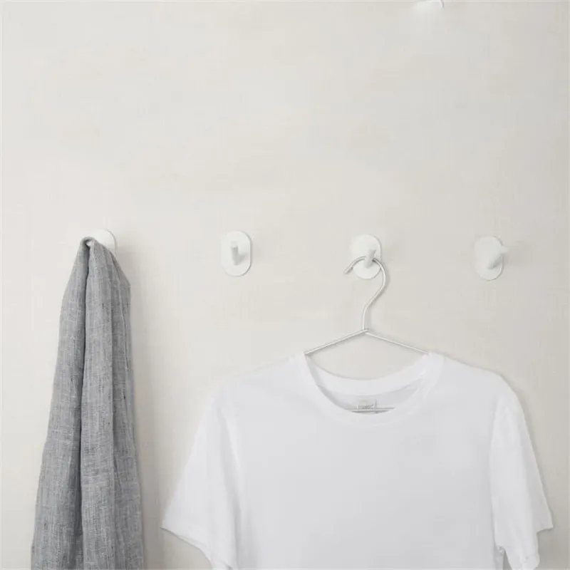 3Piece Xiaomi Mijia HL Little Adhesive Multi-function HooksWall Mop Hook Strong Bathroom bedroom Kitchen Wall Hooks 3kg max loa (2)