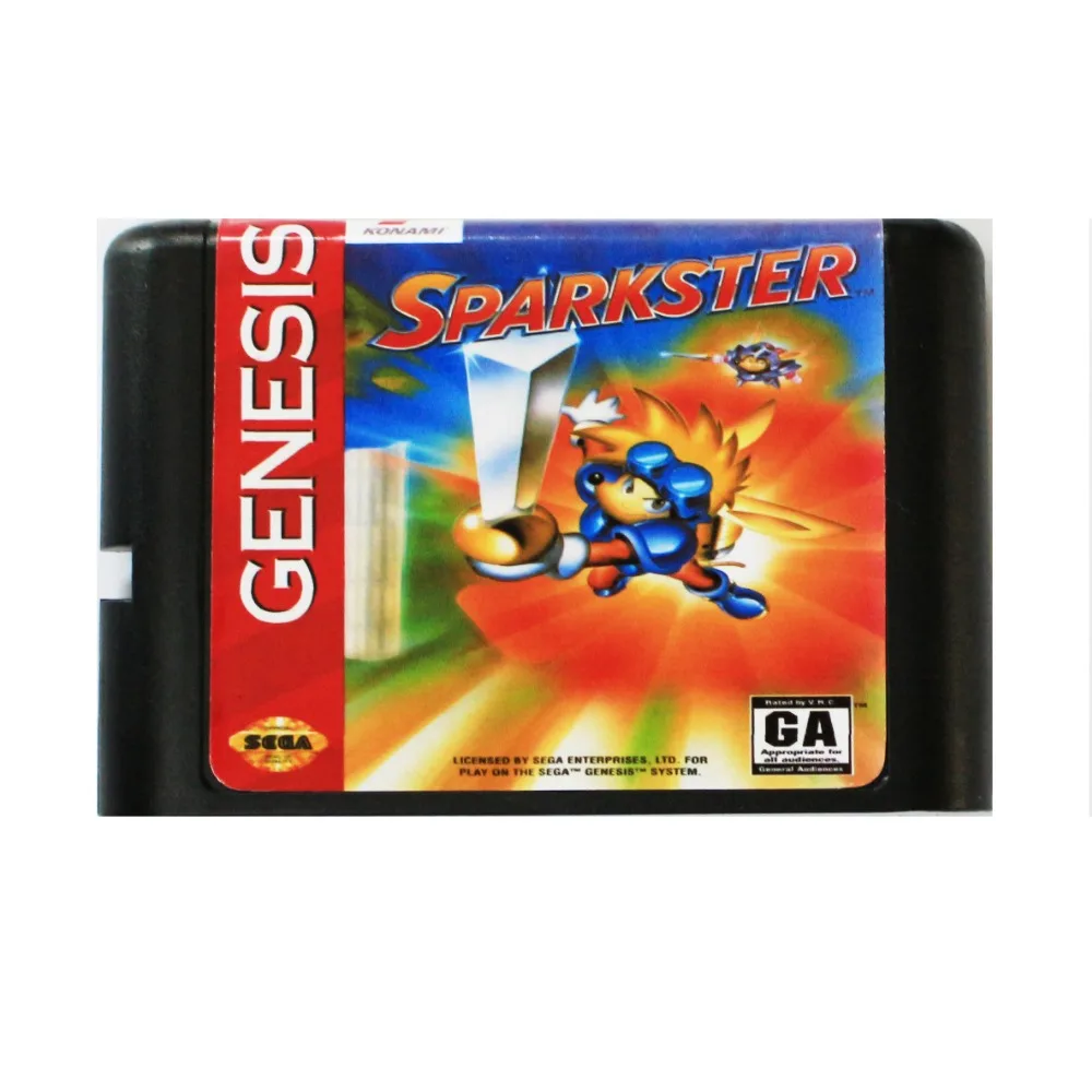 

Rocket Knight Adventures 2 - Sparkster 16 bit MD Game Card For Sega Mega Drive For SEGA Genesis