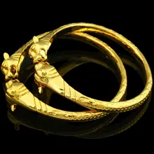 Новые браслеты с драконом Дубаи для женщин и мужчин, золотой цвет, браслет, эфиопские/индийские/африканские ювелирные изделия