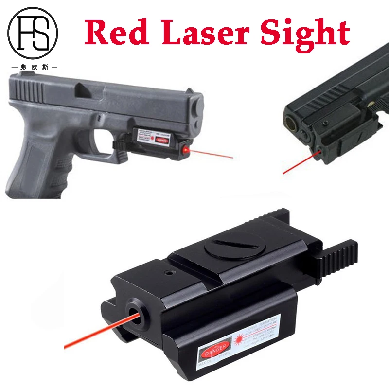 Hunting Rifle Red Dot Laser Sight Airsoft Pistol Red Dot Laser Scope