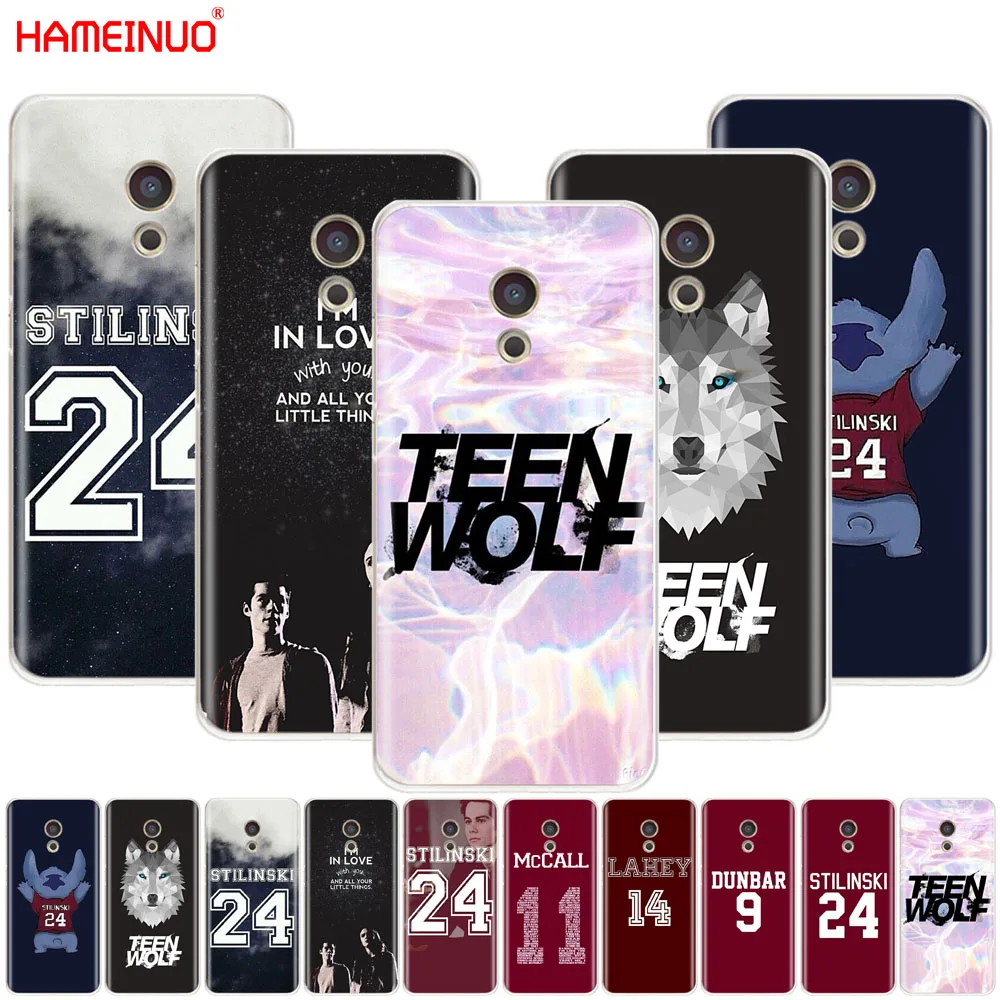 

HAMEINUO Teen Wolf Stilinski Cover phone Case for Meizu M6 M5 M5S M2 M3 M3S MX4 MX5 MX6 PRO 6 5 U10 U20 note plus