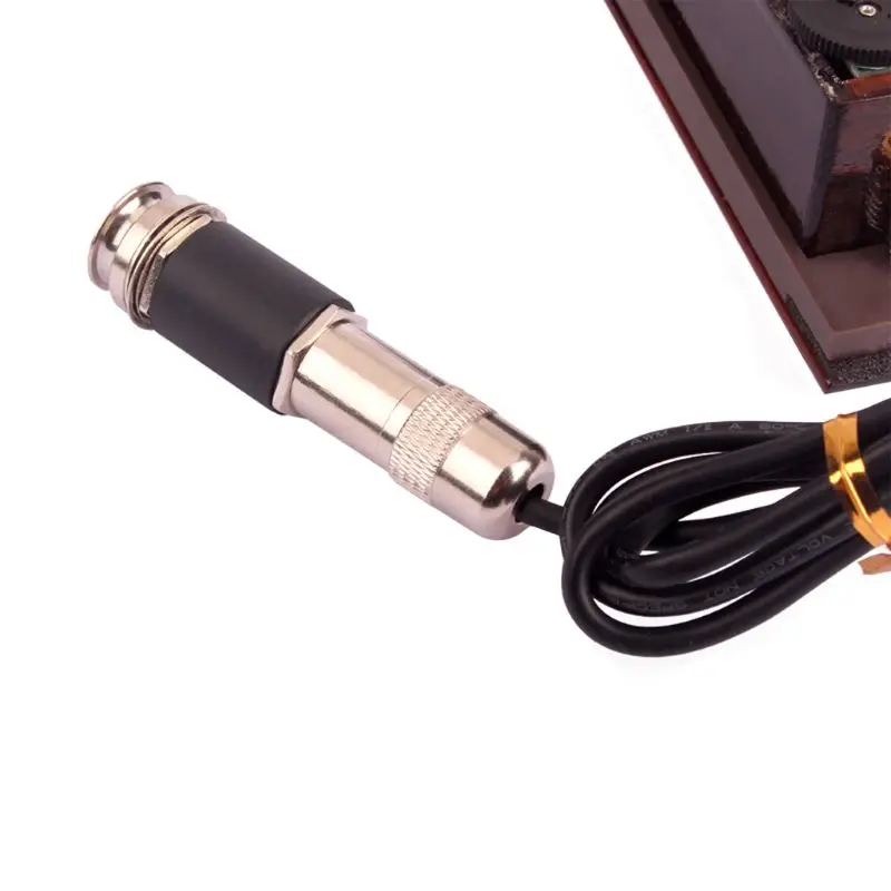 

Shell And Wood decorated Color Sound hole Active Pickup with Mic For 38-42 Acoustic Guitar Accessories