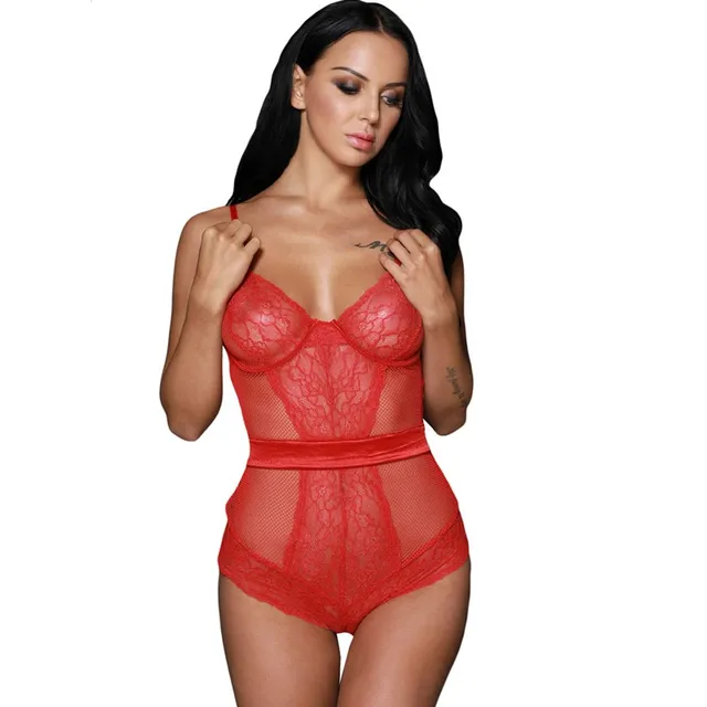 body rouge transparent