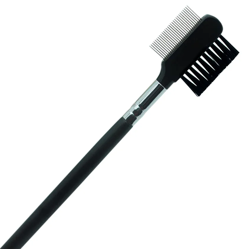 Eyebrow Eyelash Dual Comb Extension Brush Comb Cosmetic Makeup Tool