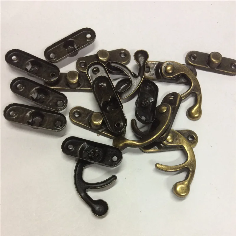 Sewing-Bag-Clasp-for-Closure-Box-Chest-Suitcase-Bag-Case-Box-Suitcase-Toggle-Latch-Buckles-Bronze (3) - 