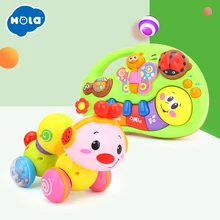 Electric Educational Inchworm With Music/Light  + Toddler Learning Machine Toy Toy Musical Instrument Huile Toys 927