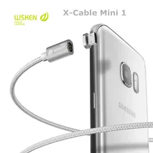 Original WSKEN X-Cable Mini 1 Metal Magnetic Cable For iPhone or Micro USB Smartphone