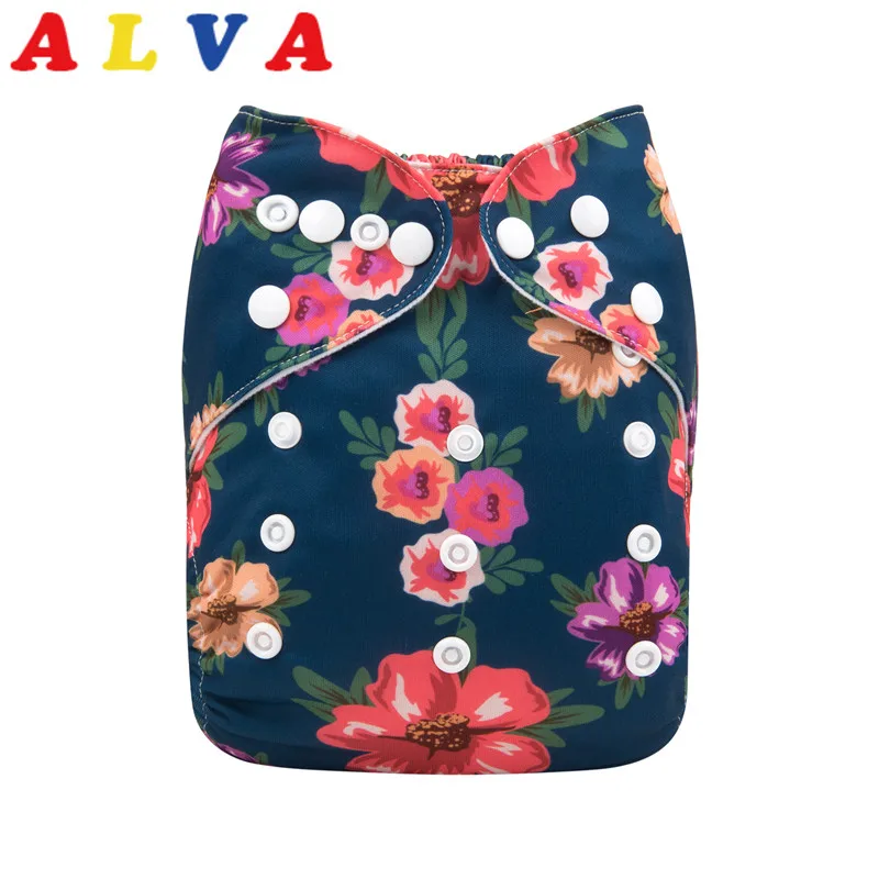 

New Arrival! Alvababy Cloth Diapers Baby Reusable Baby Nappy with Microfiber Insert