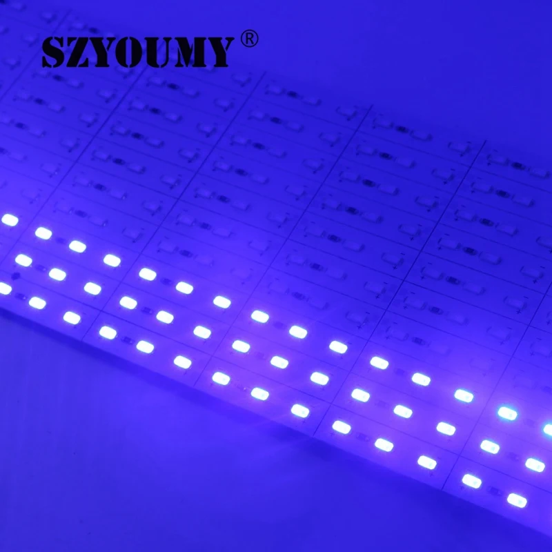 SZYOUMY 100 шт. 1 м 1 шт. жесткая Жесткая светодиодная лента светильник 7020 5630 Белый светодиодный 72 светодиодный s 100 см супер яркий светодиодный для дома торговых центров бар