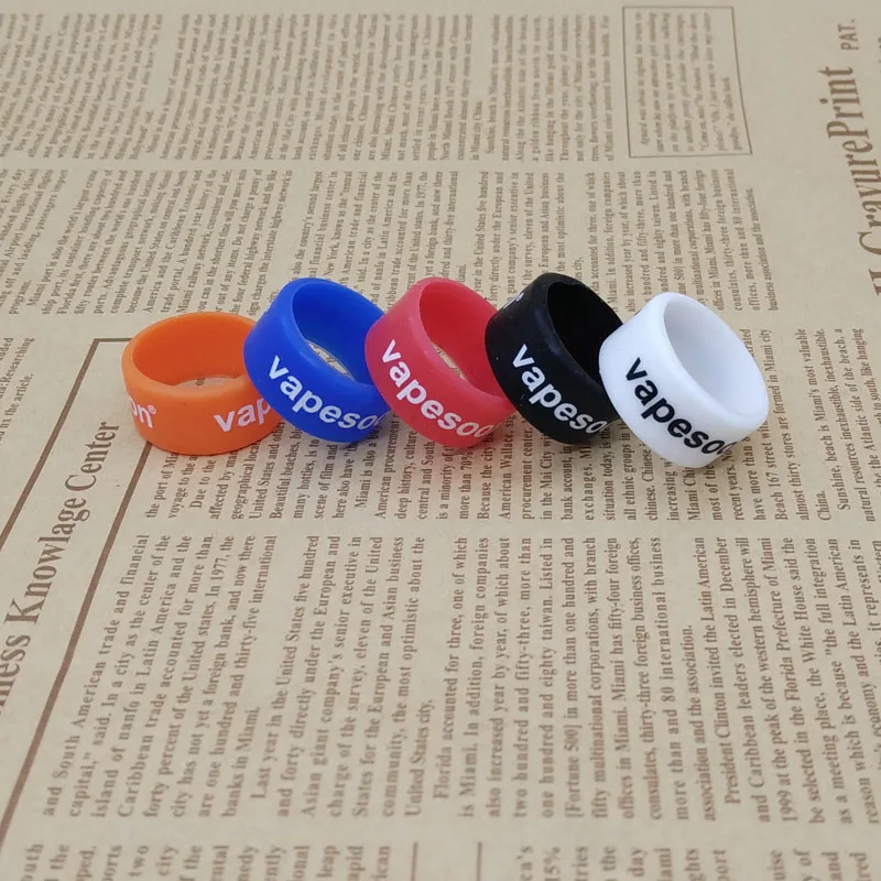 

2pcs/lot vapesoon vape band ring for 20-27mm e cigarette TFV8 TFV12 MELO 300 MELO 3 MINI Atomizer 24*12*2 anti-slip ring