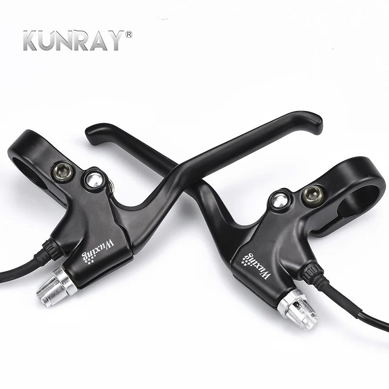 Clearance 1Pair Aluminum Alloy Electric Brakelever For Electric Bicycle E-scooter Bicycle Cut Off Power Brake MTB Road Bike E-Brake 47PDD 2