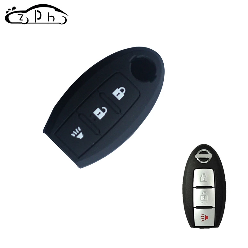Умный чехол для Nissan Maxima Altima Teana Alissa Tiida Sylphy Sunny X-Trail 3 кнопки бесплатная доставка |