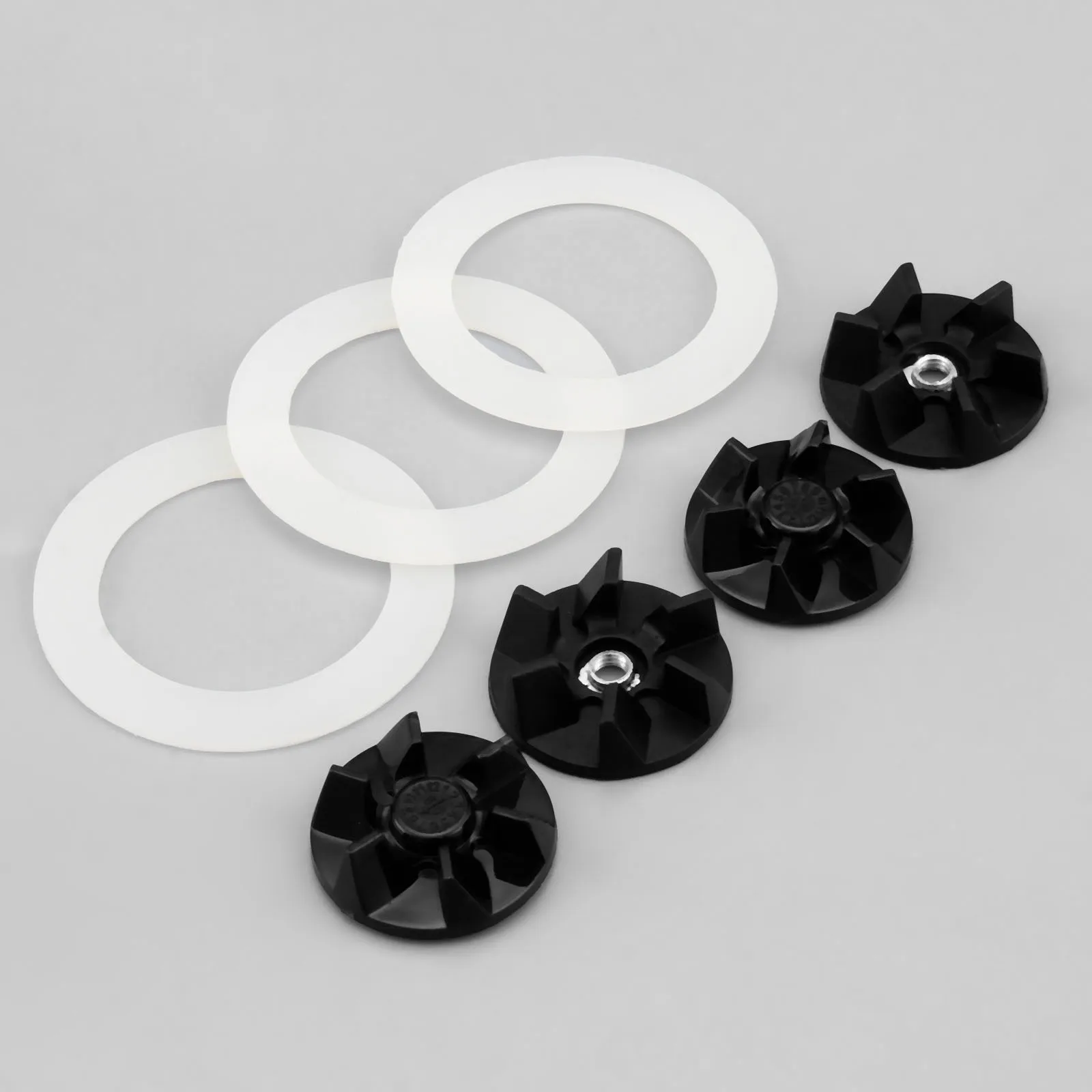 

3Pcs Replacement Rubber Drive Clutch With Sealing Gasket 990035800 Fit for Hamilton Beach Blender