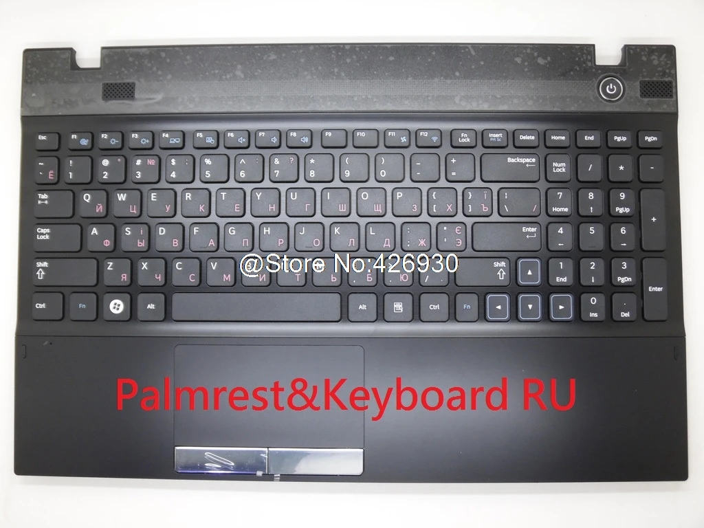 Подставка для ноутбука и клавиатура Samsung 300V5A 305V5A английская русская Арабская