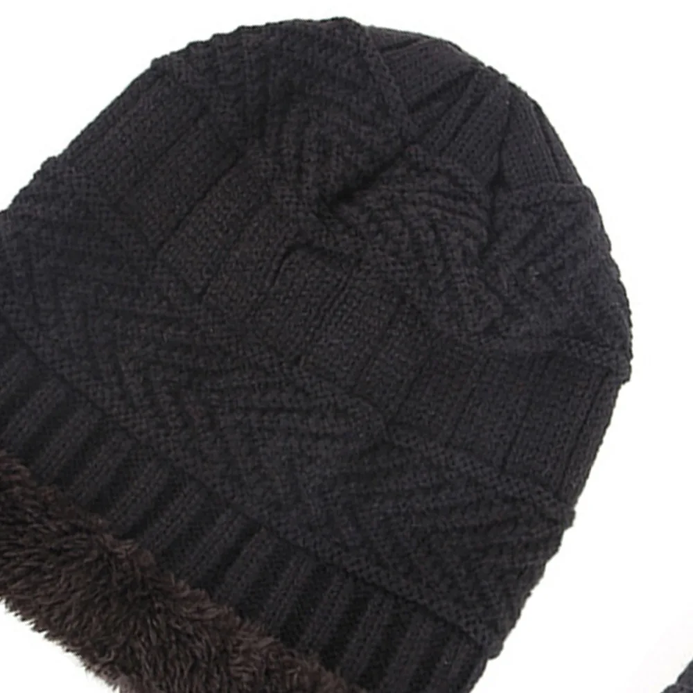 Детская зимняя шапка, шарф, комплект, вязаные двойные шапочки в несколько слоев, 2 предмета, для маленьких девочек и мальчиков, Толстая Теплая Флисовая шапка, шарф, теплая От 1 до 8 лет