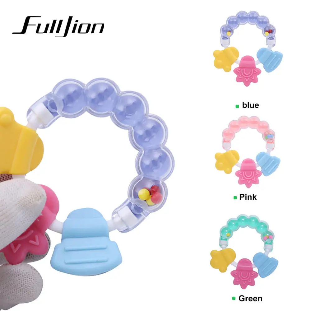 Fulljion детские игрушки-прорезыватели, игрушки для малышей, погремушки, мобили, Bebe, коляска, забавные мягкие Развивающие детские колокольчики, Рождественская кроватка - Цвет: Random 1 pcs