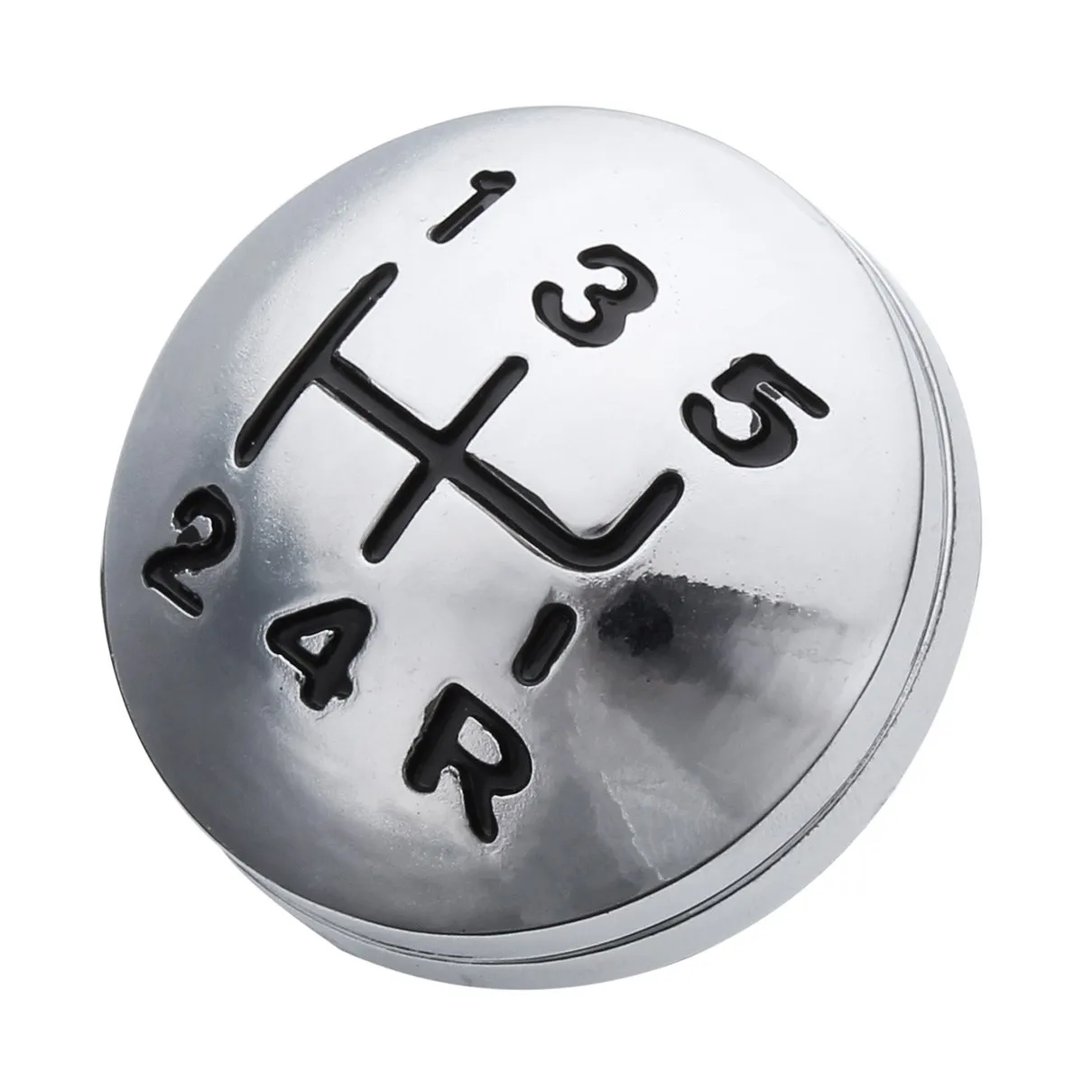 Car 5 Speed Gear Shift Knob Cap Cover Stick Shift Knob Cap Badge For