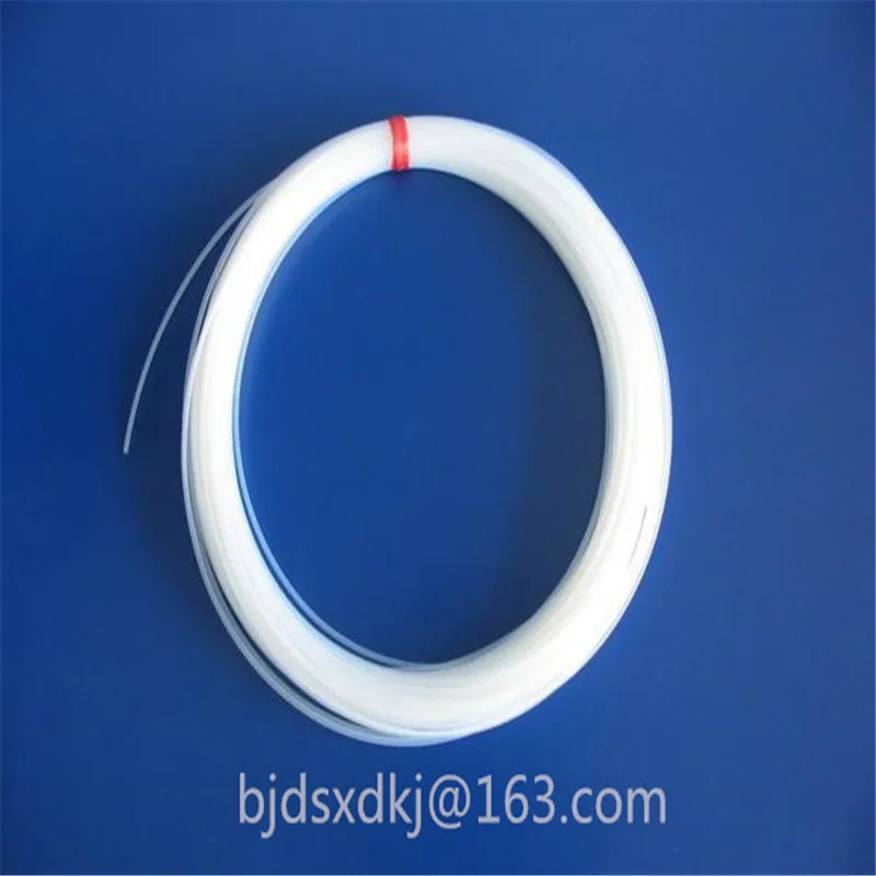 

Teflon tube / PTFE tube / OD*ID=5*2 mm / Length:10m / Resistance to Ozone & High temperature & acid & alkali /