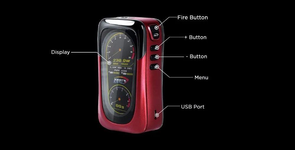 REV GTS 230W Box Mod-5