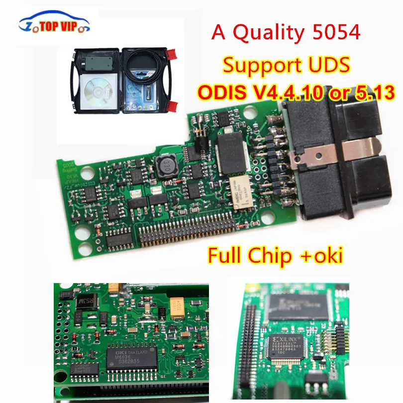 

2019 Best VAS 5054A OKI full Chip Newest ODIS 5.13 VAS5054 Bluetooth VAS5054A 4.4.1 Support UDS Protocol OBD2 Diagnostic Tool