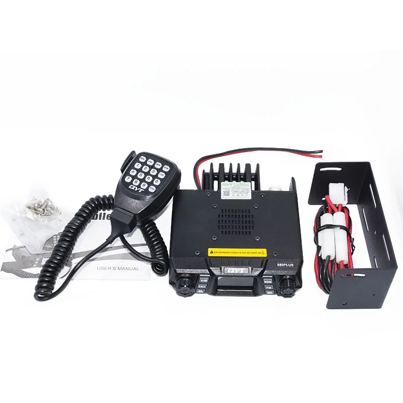 QYT KT 980Plus 75W Супер мощный мобильный радиоприемник 136 174 МГц/400 480 МГц двухдиапазонный