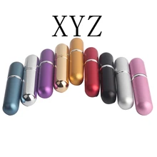 100 шт Горячая 5 мл заполняемый портативный мини флакон духов путешественник алюминиевый спрей пустой распылитель для парфюмерии Pots9 цветов