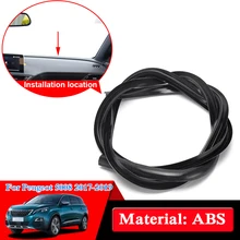 Авто-Стайлинг резиновые авто анти-звуконепроницаемые не пропускающие шума Пылезащитная Автомобильная приборная панель Стекло уплотнительная полоса для peugeot 5008 4008 3008