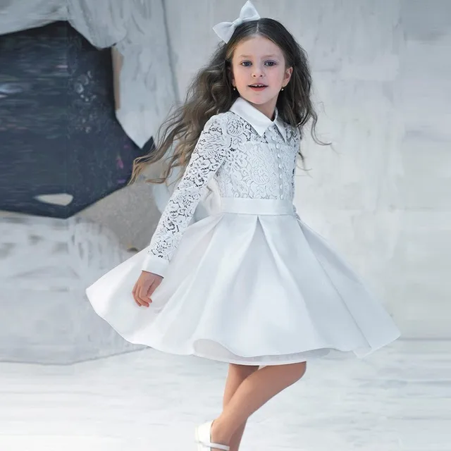 2017 Lace Kids Evening Gowns Flower Dresses For 2017 Lace Kids Evening Gowns Flower Dresses For Weddings Princess Pretty Little Prom