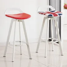 Железный барный табурет современный минималистичный высокий табурет барный стул лифт барный табурет домашний задний табурет скандинавский барный стул