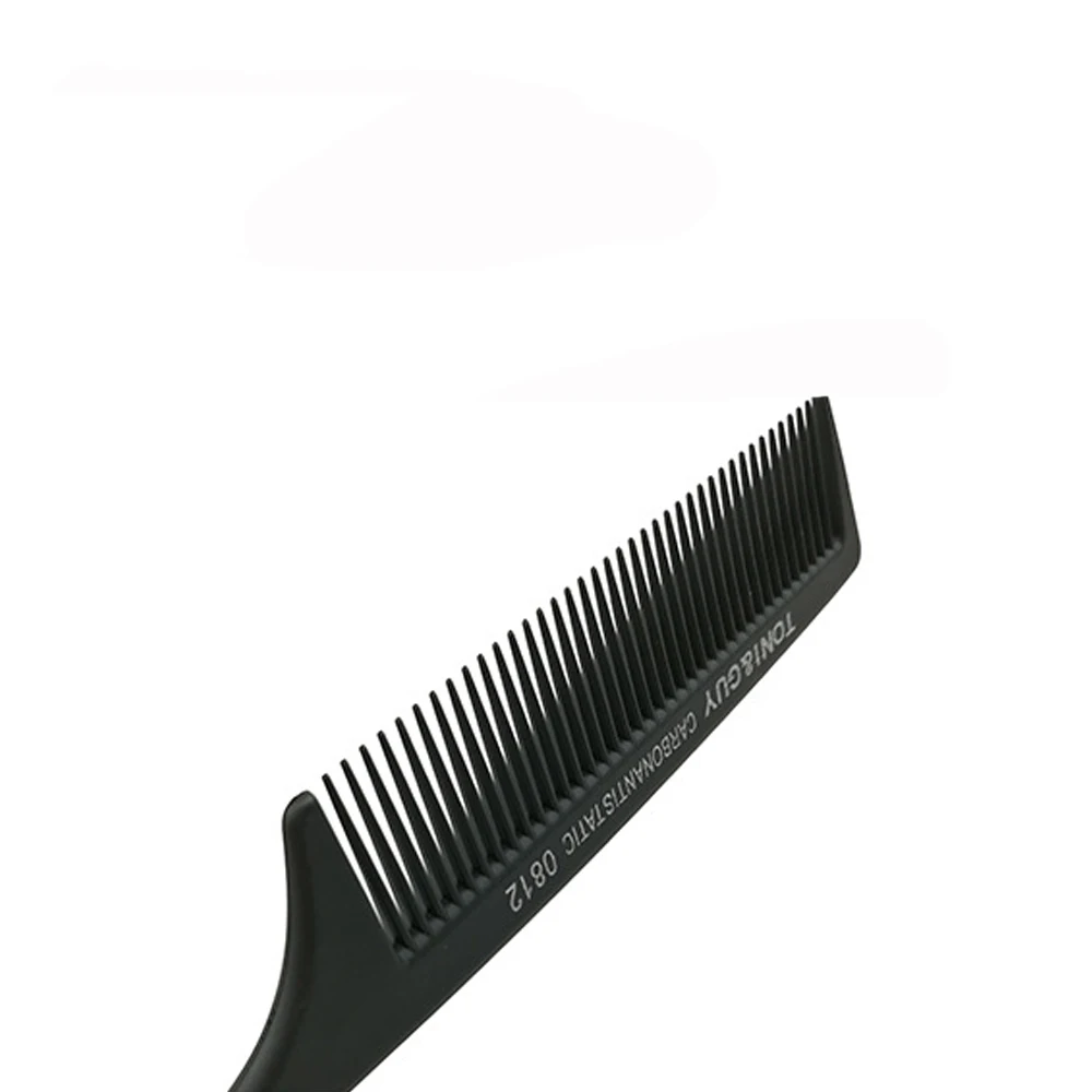 Хорошее качество салонная расческа для волос тонкая зубная расческа Металлическая Булавка Антистатические инструменты для волос 1 шт. черный цвет купить 5 получить 1 бесплатно