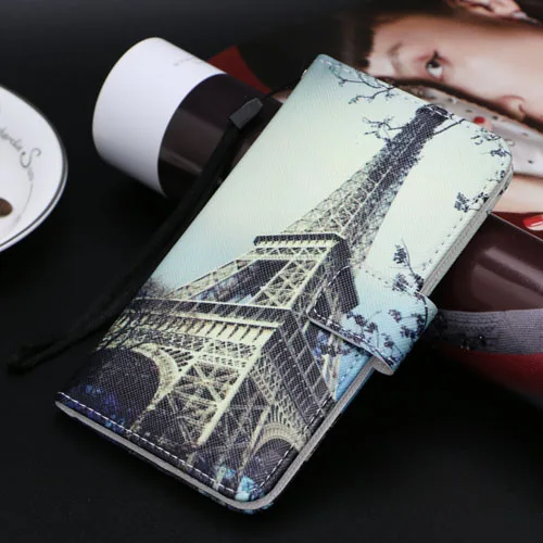 Cartoon Wallet Case for Fly FS518 Cirrus 13 PU Leather Fashion Lovely Unicorn Cat Kickstand Book Cover Cellphone Bag - Цвет: Прозрачный