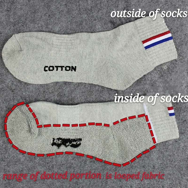 3 пара/лот махровые мужские носки для бега спортивные chaussettes homme на открытом воздухе хлопковые утепленные короткие носки белые calcetines hombre