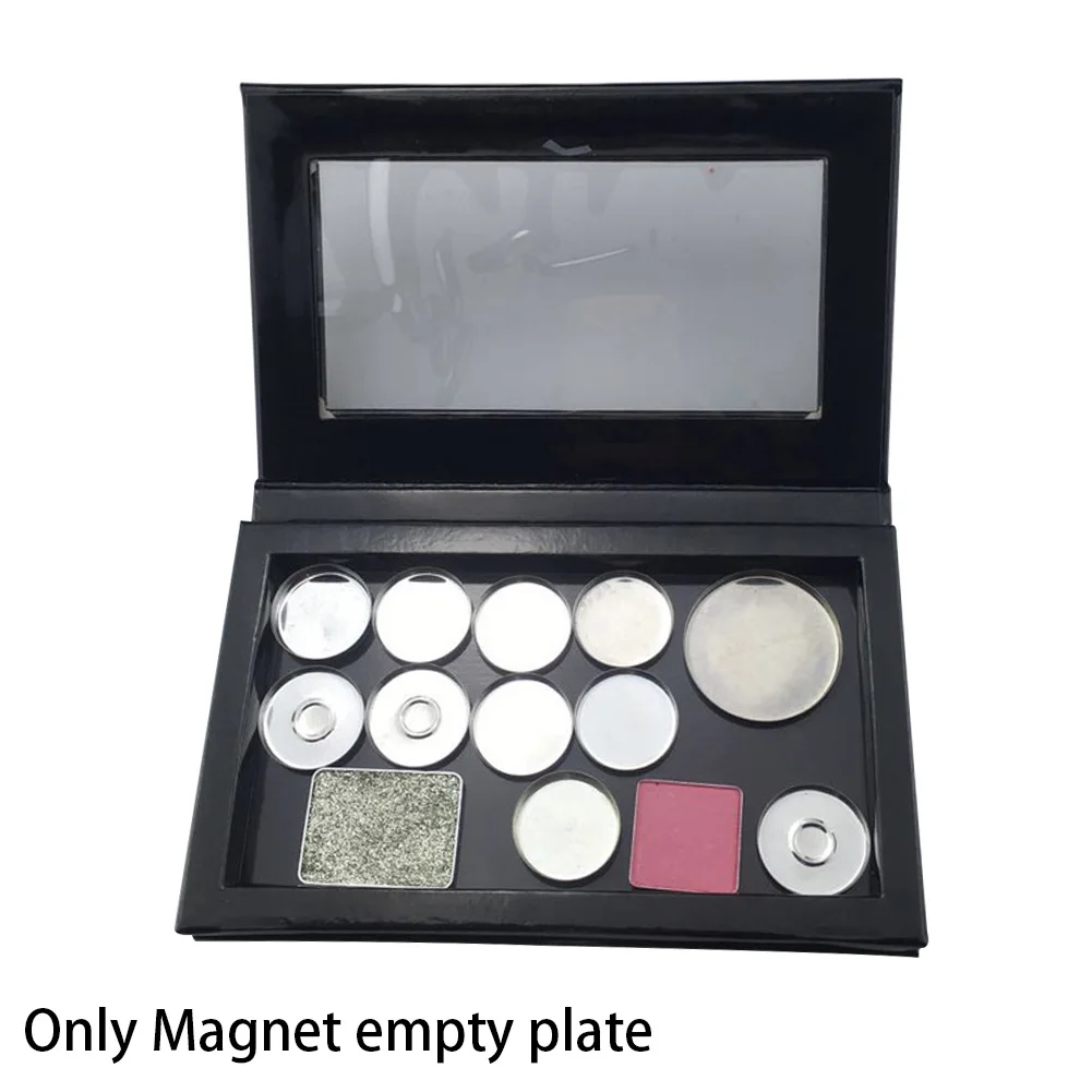 

Magnetic Black Matte Empty Cosmetics Storage Palette Eyeshadow Makeup