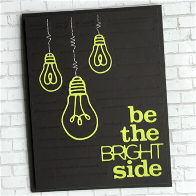 

Eastshape Light Bulb Metal Cutting Dies Scrapbooking For Making Cards Album Decorative Embossing DIY Crafts Stencils New Arrive