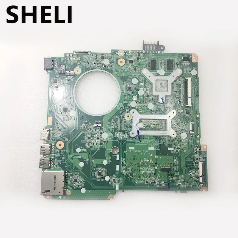 SHELI для материнская плата ноутбука hp 15-N I5-4200 737669-501 DA0U83MB6E0, полностью протестирована