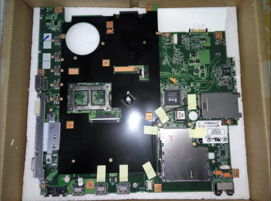 F5N подключение с материнской платой полный тест lap connect board