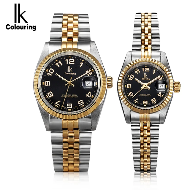 IK colouring Famous Luxury Brand Women Fashion Quartz Watch Couple Watch Ladies IK colouring Famous Luxury Brand Women Fashion Quartz Watch Couple Watch Ladies