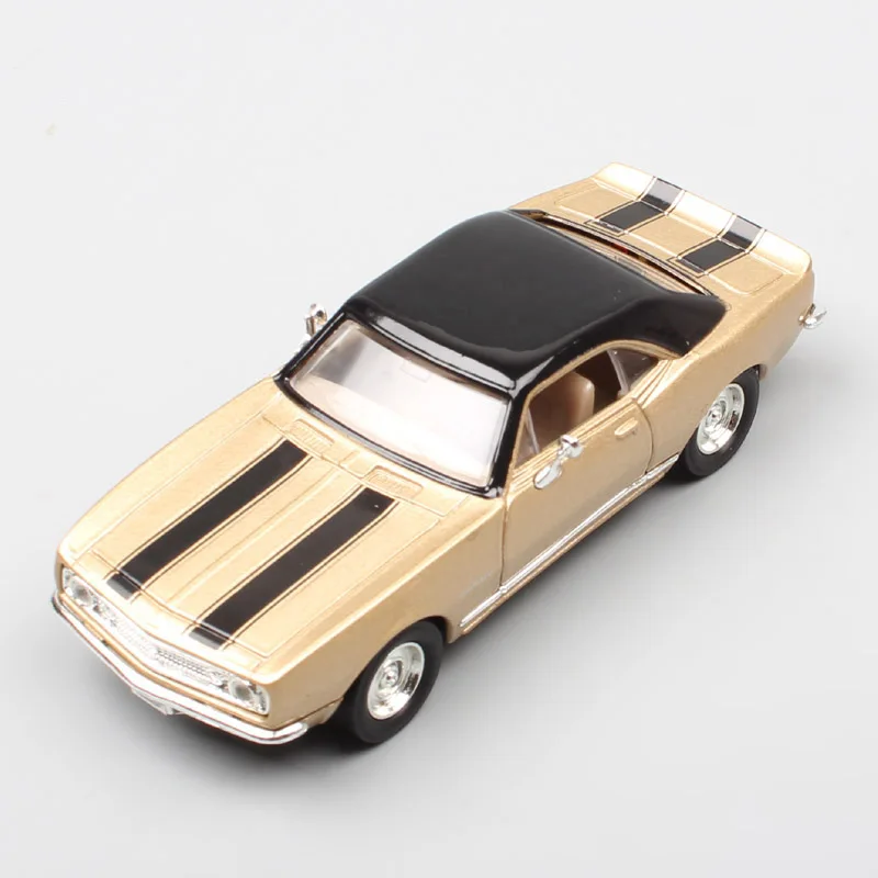 1/43 Масштаб Мини Винтаж 1967 Chevrolet Camaro Z28 Chevy гоночный автомобиль мышцы литья под давлением и автомобили-модельная игрушка миниатюрный коллектор