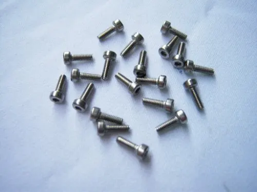 

F01520 20pcs 2mm*6mm M2*6 MM Hex horizontal axle Feathering shaft machine screws for Trex 450 Sport RC Helicopters + FS