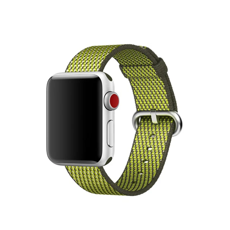 Спортивный тканый нейлоновый ремешок для apple watch, 4 ремешка, 44 мм, iwatch, 42 мм, 40 мм, correa, 38 мм, браслет, ремешок для apple watch 5, 4, 3 - Цвет ремешка: 1