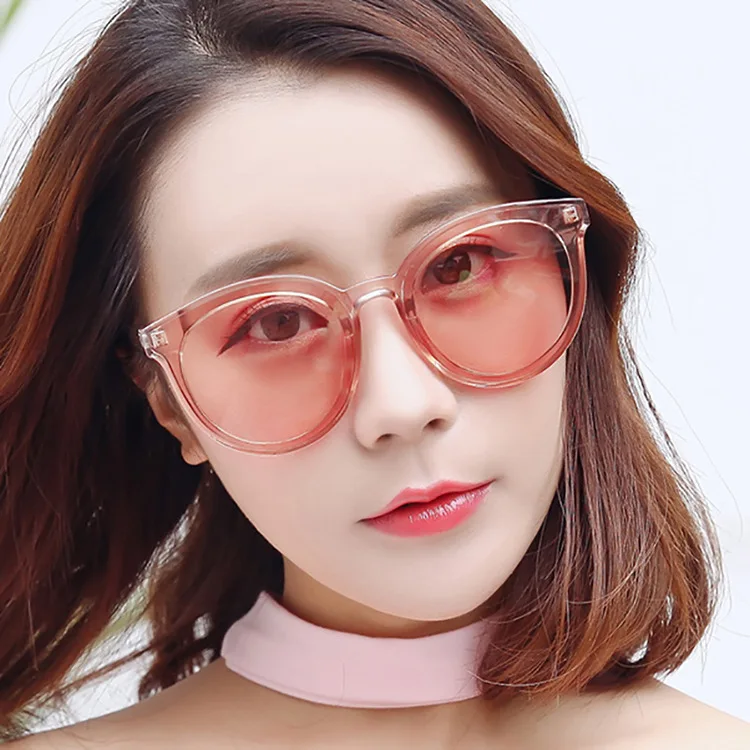 ASUOPnew transparent sunglasses high-end brand high-quality sunglasses men and women watch glasses multi-color UV400 sunglasses (3)