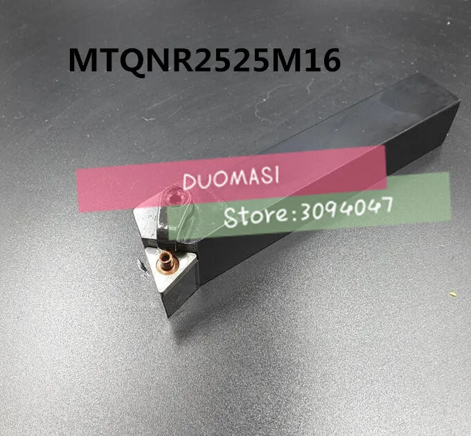 

MTQNR2525M16 Turning Tool Holder,CNC tool holder,External turning tools,MTQNR/L Lathe cutting tool for TNMG160404/08/12 Inserts